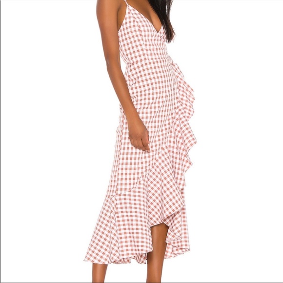 Song of Style Gingham Midi dress - Picture 3 of 6